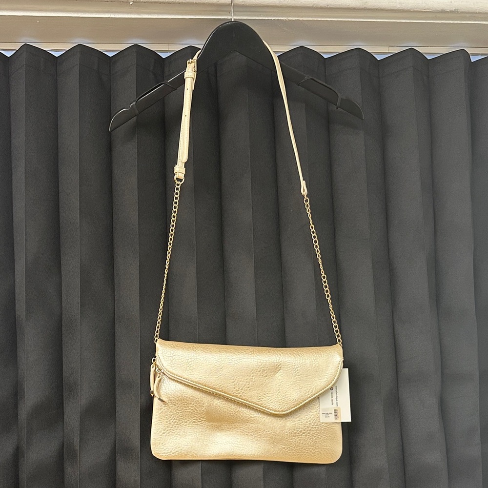 Urban Expressions Gold Crossbody Bag